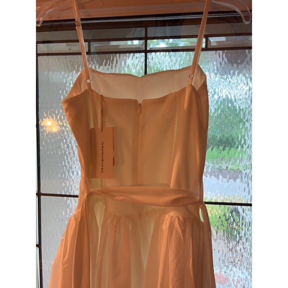 NWT: Commonsense:  White Sleeveless Maxi Dress: SZ L   Cottage Core Y2K Boho - Picture 9 of 15
